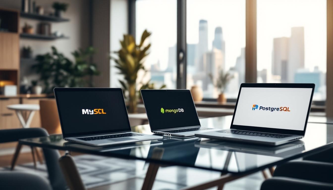 Exemples de base de données : MySQL, MongoDB et PostgreSQL comparés