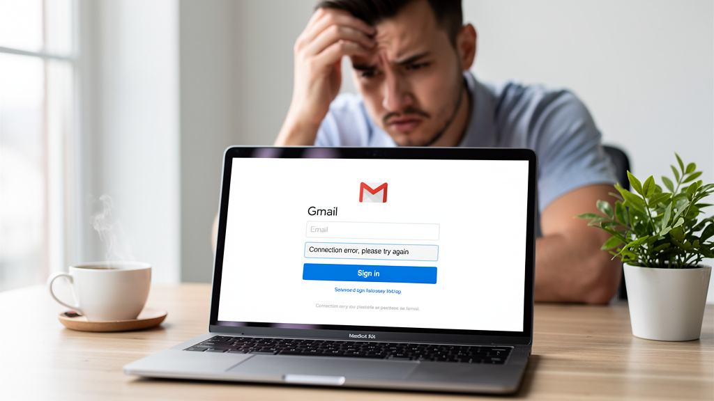 Problème de gmail connexion ? 7 solutions rapides et efficaces